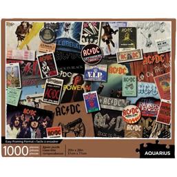 AC/DC Album Covers Puslespil (1000 brikker)
