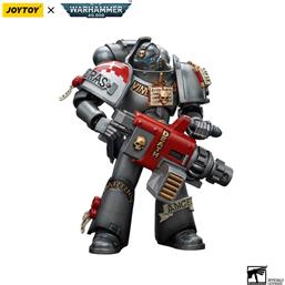 Grey Knights Strike Squad Grey Knight with Psycannon Action Figure 1/18 12 cm