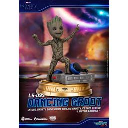 Dancing Groot Exclusive Life-Size Statue 32 cm