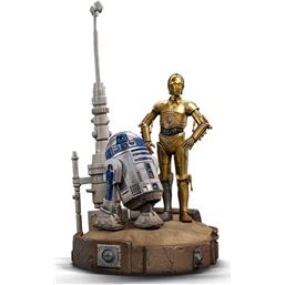 C-3PO & R2-D2 Deluxe Art Scale Statue 1/10 31 cm