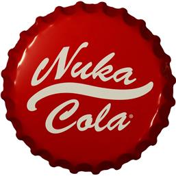Nuka-Cola Flaske Kapsel Tin Skilt